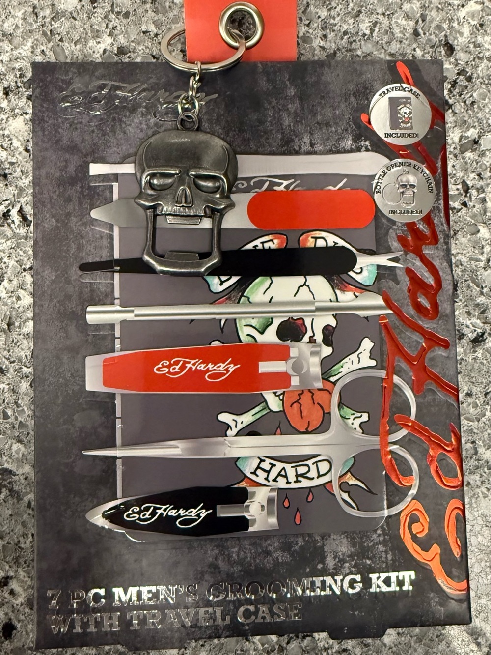 Ed Hardy Men's Grooming Kit